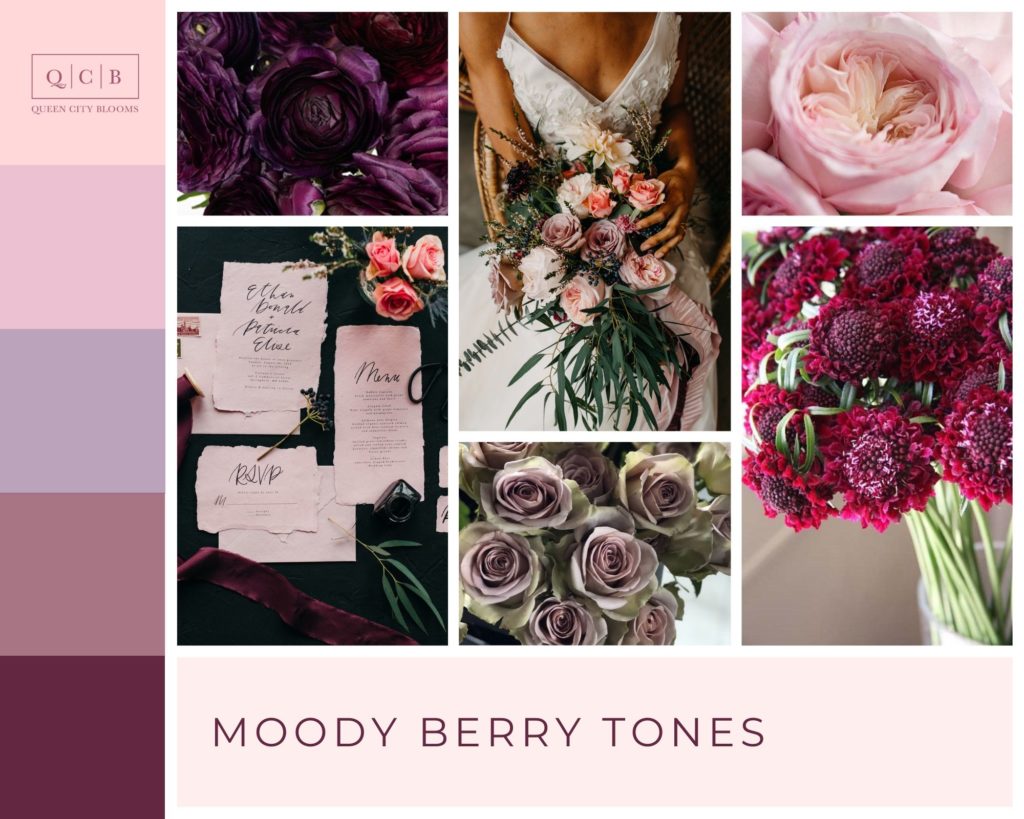 Moody Berry Tones Palette